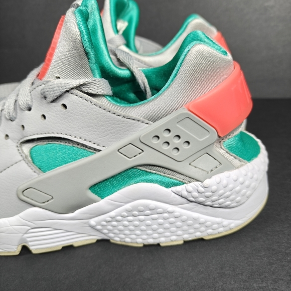 Nike Air Huarache South Beach Green Gray Sneakers Men's Shoes Size 9.5 - Picture 5 of 11